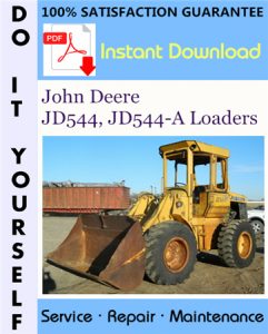 John Deere JD544, JD544-A Loaders Technical Manual