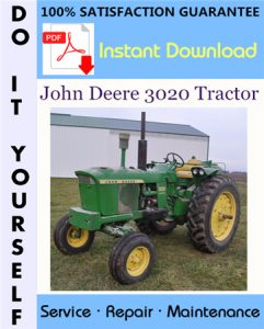 John Deere 3020 Tractor Technical Manual