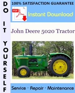 John Deere 5020 Tractor Technical Manual