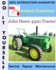 John Deere 4320 Tractor Technical Manual