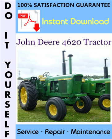 John Deere 4620 Tractor Technical Manual