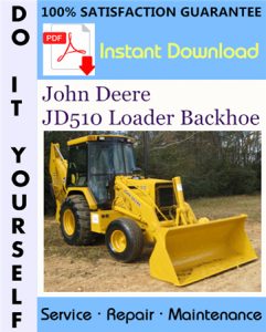 John Deere JD510 Loader Backhoe Technical Manual