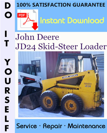 John Deere JD24 Skid-Steer Loader Technical Manual