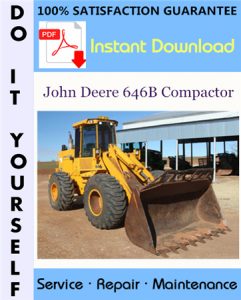 John Deere 646B Compactor Technical Manual