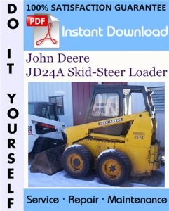 John Deere JD24A Skid-Steer Loader Technical Manual