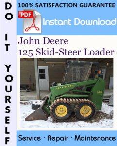 John Deere 125 Skid-Steer Loader Technical Manual