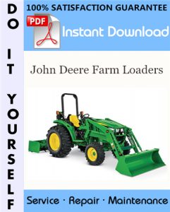 John Deere Farm Loaders Technical Manual