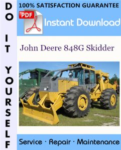 John Deere 848G Skidder Technical Manual