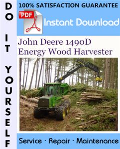 John Deere 1490D Energy Wood Harvester Technical Manual