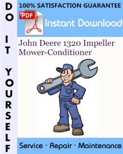 John Deere 1320 Impeller Mower-Conditioner Service Repair Workshop Manual