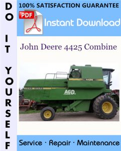 John Deere 4425 Combine Technical Manual