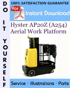 Hyster AP20Z (A254) Aerial Work Platform Parts Manual