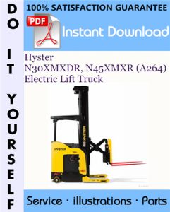 Hyster N30XMXDR, N45XMXR (A264) Electric Lift Truck Parts Manual