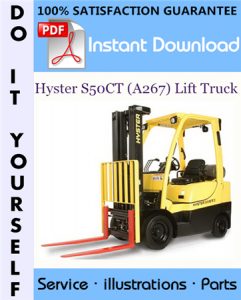 Hyster S50CT (A267) Lift Truck Parts Manual