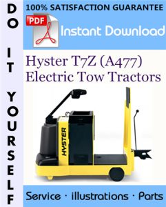 Hyster T7Z (A477) Electric Tow Tractors Parts Manual