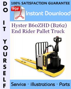 Hyster B60ZHD (B262) End Rider Pallet Truck Parts Manual