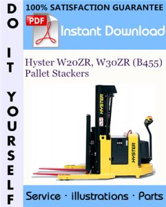 Hyster W20ZR, W30ZR (B455) Pallet Stackers Parts Manual