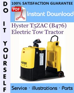 Hyster T5ZAC (B476) Electric Tow Tractor Parts Manual