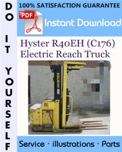 Hyster R40EH (C176) Electric Reach Truck Parts Manual