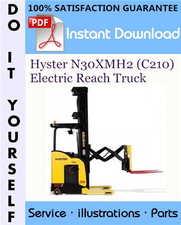 Hyster N30XMH2 (C210) Electric Reach Truck Parts Manual