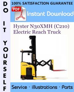 Hyster N30XMH (C210) Electric Reach Truck Parts Manual