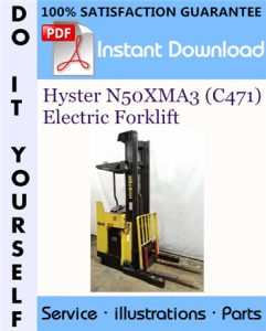 Hyster N50XMA3 (C471) Electric Forklift Parts Manual