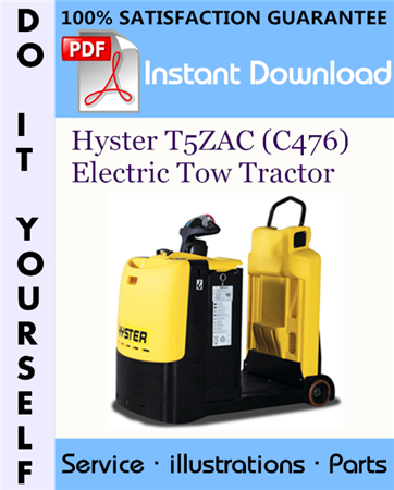 Hyster T5ZAC (C476) Electric Tow Tractor Parts Manual