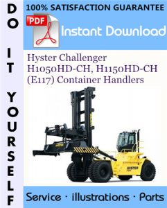 Hyster Challenger H1050HD-CH, H1150HD-CH (E117) Container Handlers Parts Manual