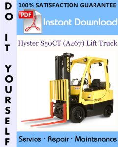 Hyster S50CT (A267) Lift Truck Service Repair Workshop Manual