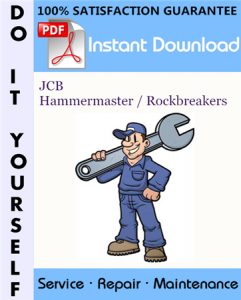 JCB Hammermaster / Rockbreakers Service Repair Workshop Manual