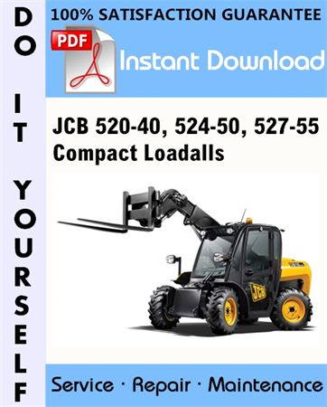 JCB 520-40, 524-50, 527-55 Compact Loadalls